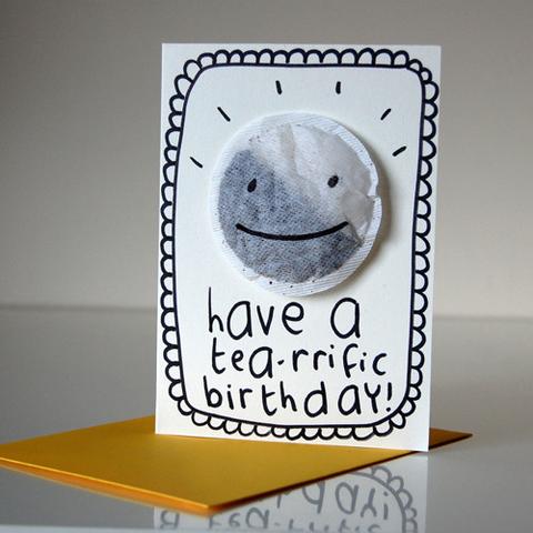 Tea-rrific Birthday Card
