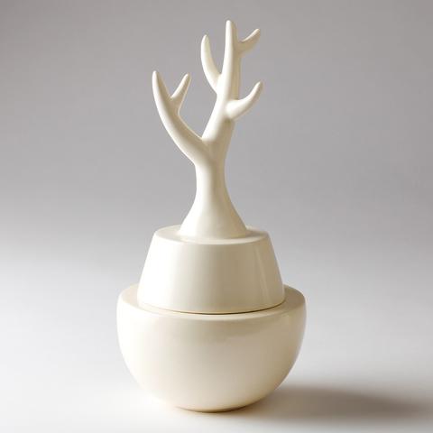 Twig Lidded Pot
